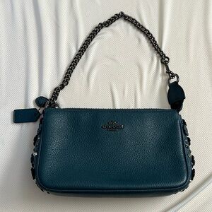 Coach Tea Rose Wristlet